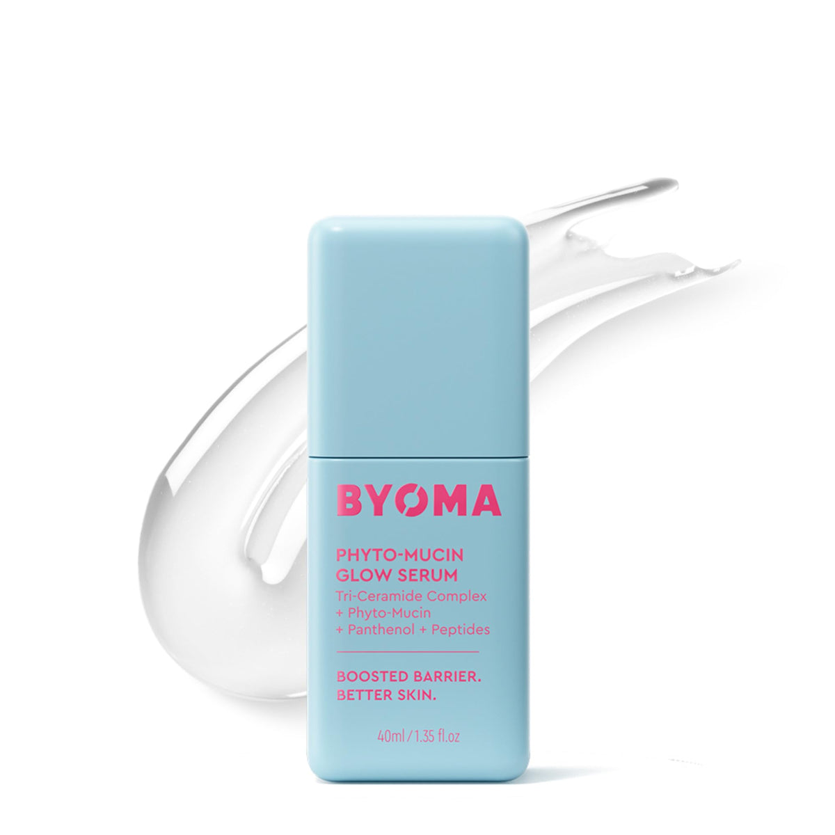 BYOMA Phyto-Mucin Glow Serum 90g front view