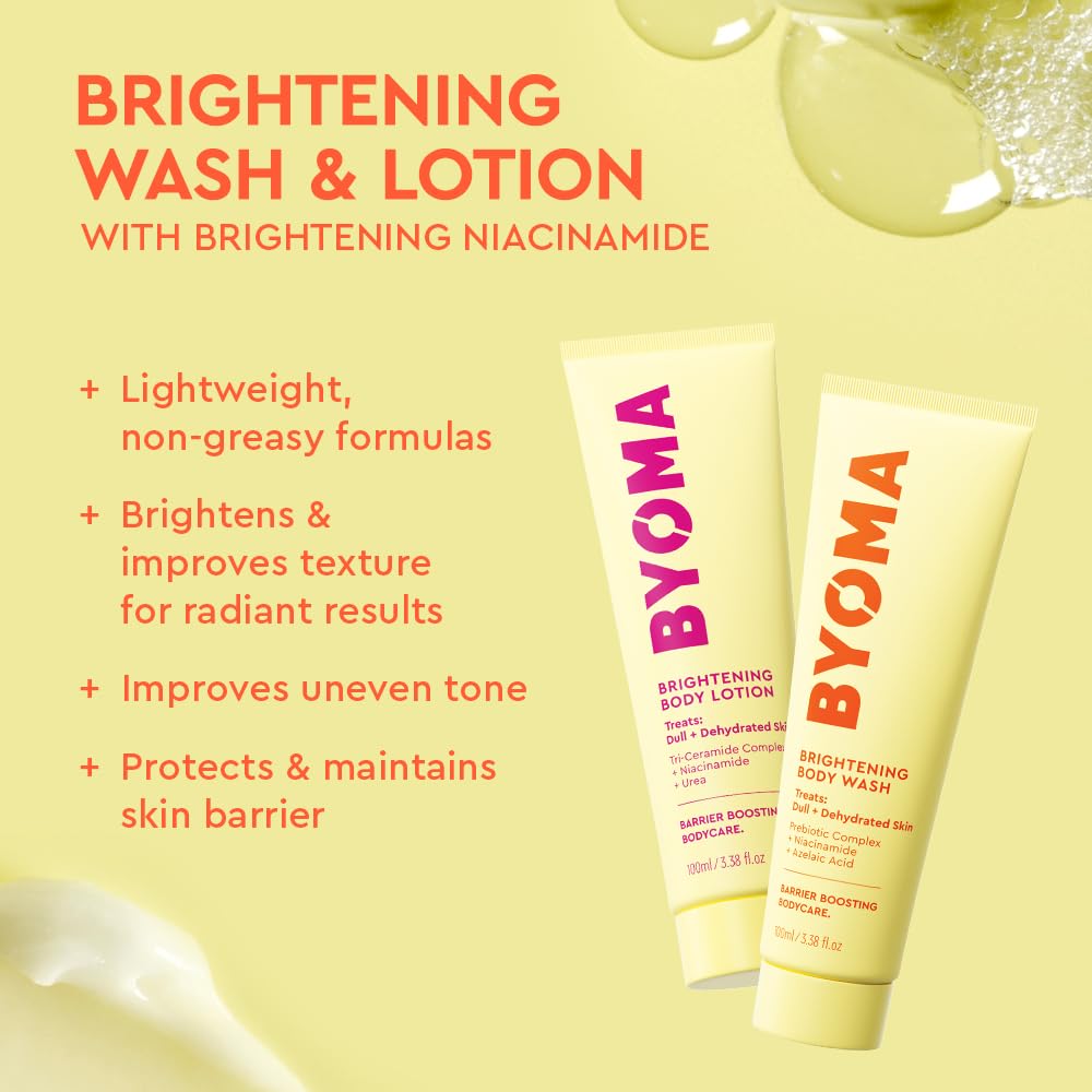 BYOMA Sensitive Wash and Lotion for gentle care