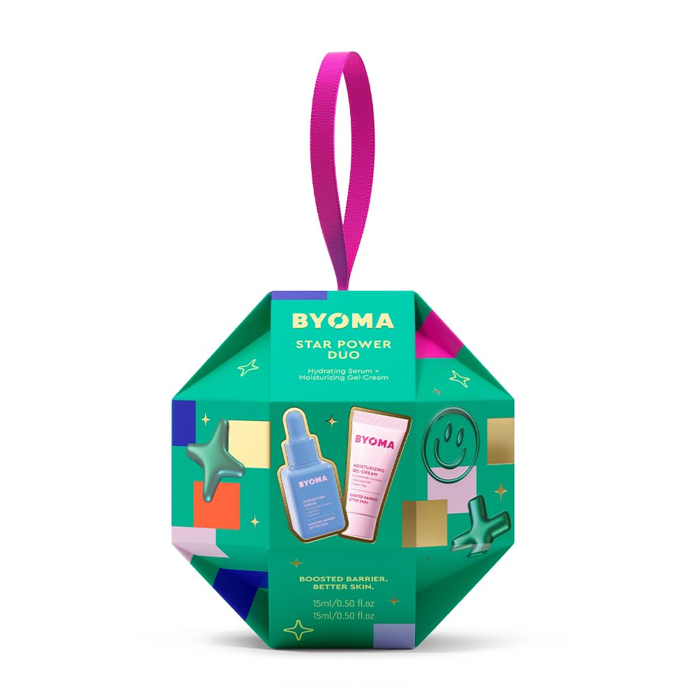 BYOMA Star Power Duo Travel Kit front view with two products