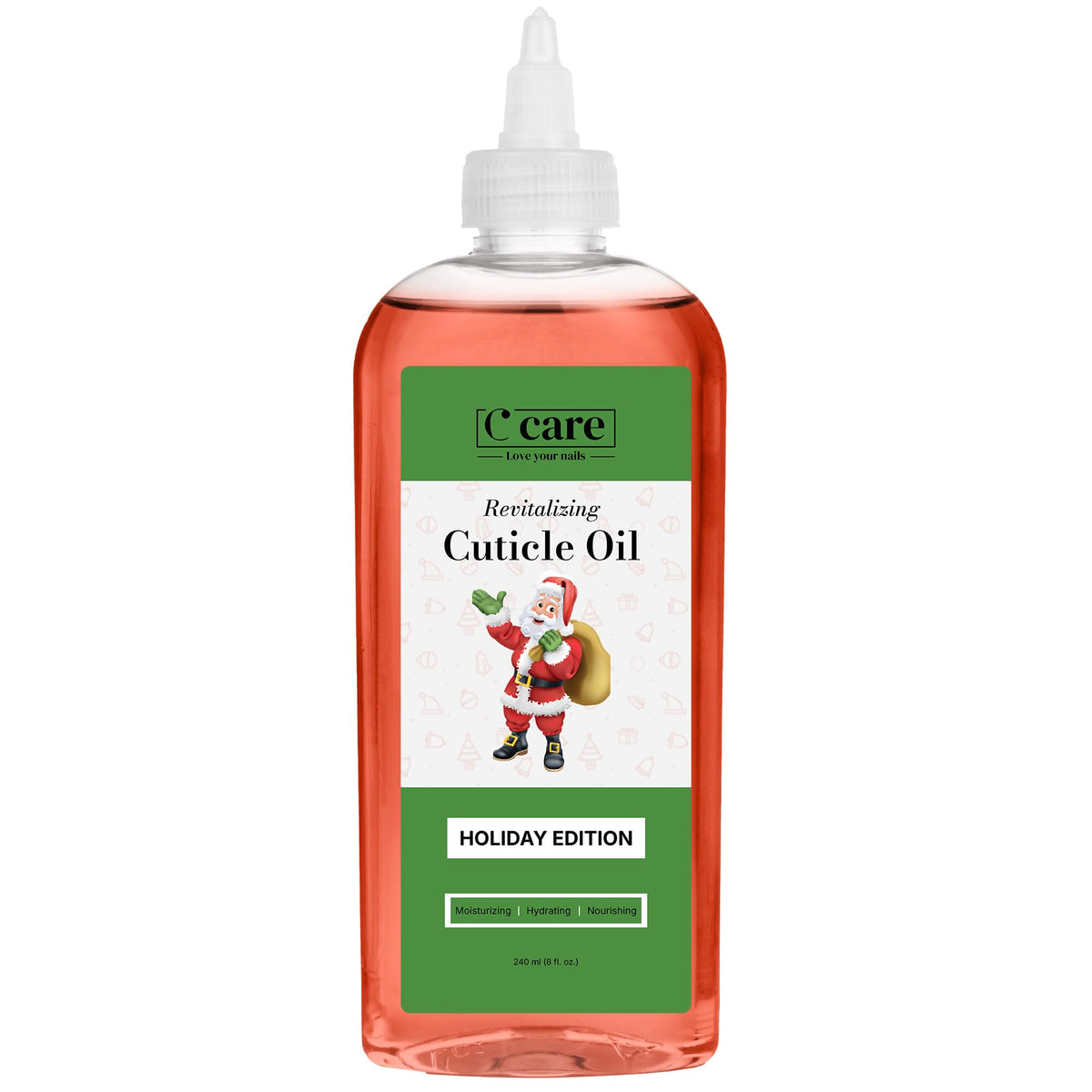 C CARE Holiday Edition Cuticle Oil 50mL front view