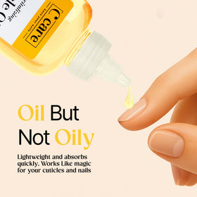 C CARE Milk and Honey Cuticle Oil 8 oz on a wooden surface
