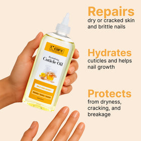 C CARE Milk and Honey Cuticle Oil 8 oz with applicator