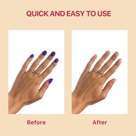 C CARE Nourishing Acetone Nail Polish Remover packaging details
