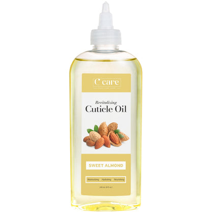 C CARE Sweet Almond Cuticle Oil 8oz front view