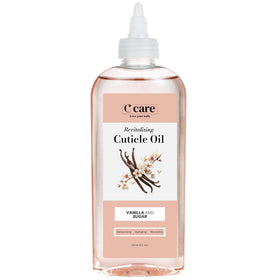 C CARE Vanilla & Sugar Cuticle Oil 8 oz bottle front view