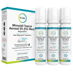 C'rcle Minoxidil Foam 5% for Men front view
