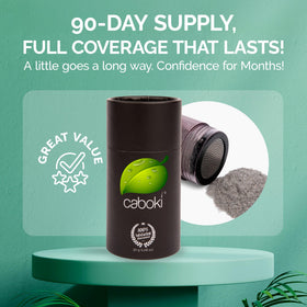 Caboki Hair Fibers 30g Gray applicator bottle