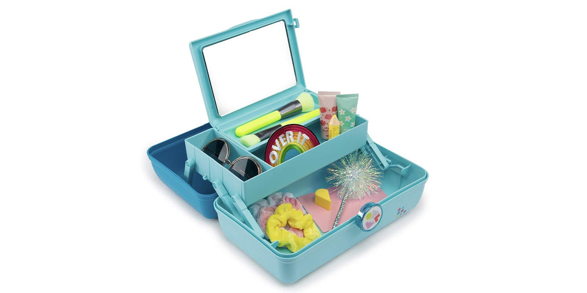 Caboodles On-the-Go Girl Cosmetic Organizer closed side view