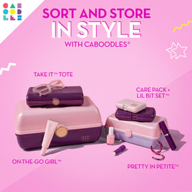 Caboodles On-the-Go Girl Cosmetic Organizer lifestyle scene
