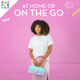 Caboodles On-the-Go Girl Cosmetic Organizer side view