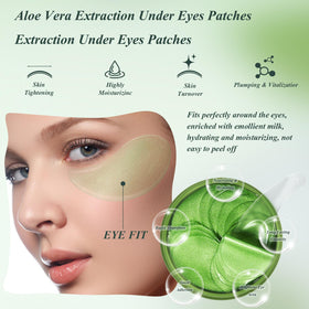 Caewous Aloe Vera Under Eye Patches on a flat surface