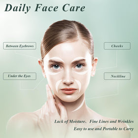 Caewous Aloe Vera Under Eye Patches showing ingredients list