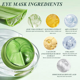 Caewous Aloe Vera Under Eye Patches texture detail