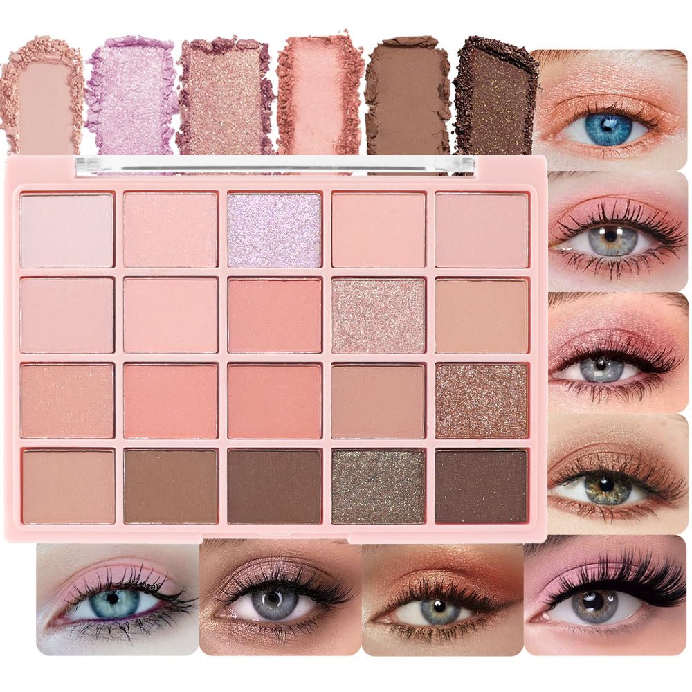 CAKAILA 20 Colours Matte Eyeshadow Palette front view