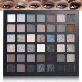 CAKAILA 42 Colors Smokey Eye Shadow Palette front view
