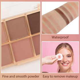 CAKAILA eyeshadow palette open showing color variety
