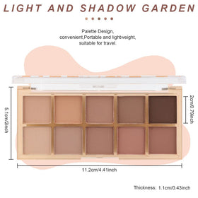 CAKAILA eyeshadow palette packaging details