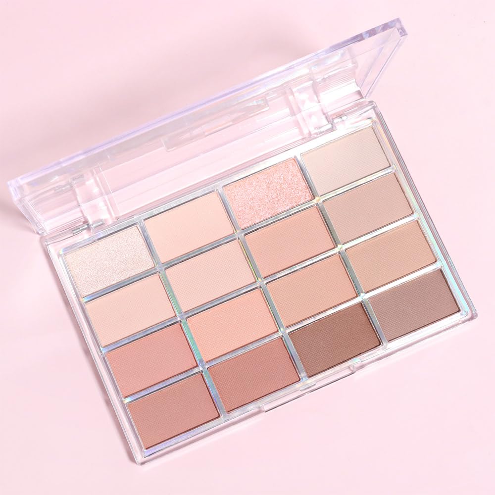 CAKAILA eyeshadow palette with swatches on skin