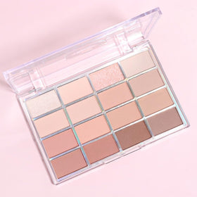 CAKAILA eyeshadow palette with swatches on skin