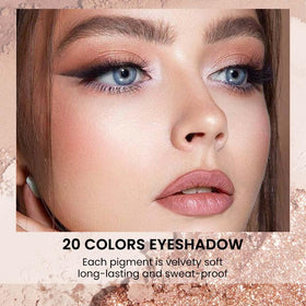 CAKAILA Matte Eyeshadow Palette open with colours displayed