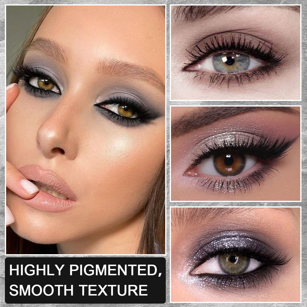 CAKAILA palette demonstrating blendable powder texture