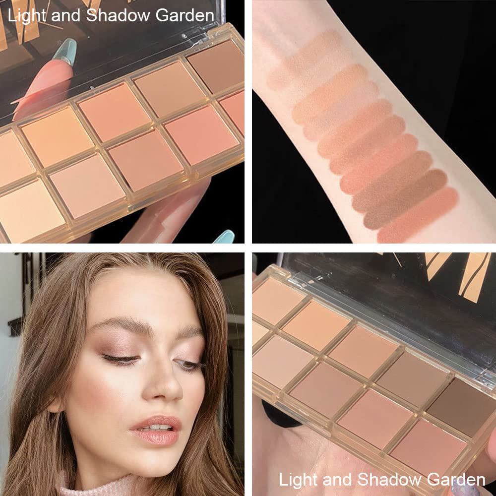 CAKAILA palette with matte and shimmer eyeshadows