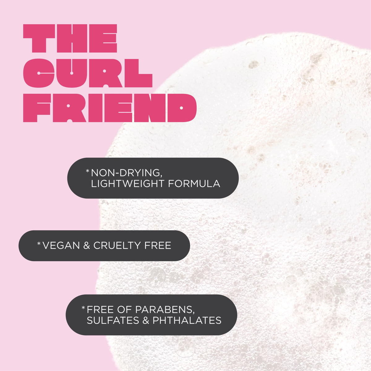Cake Beauty Curl Friend Gel-to-Foam Curl Styler in lifestyle setting