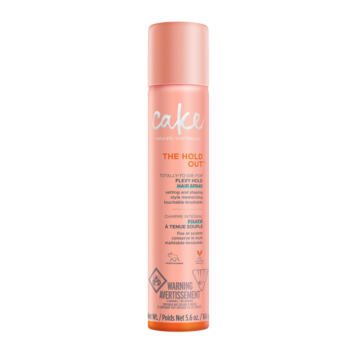 Cake Beauty Hairspray The Hold Out 160g front view
