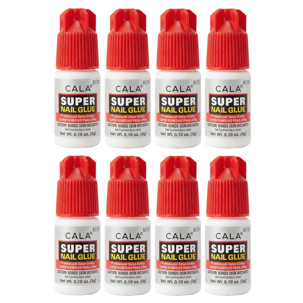 CALA Super Nail Glue front view with packaging