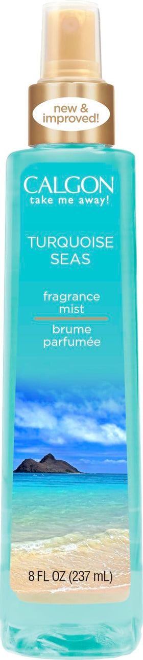 Calgon Turquoise Seas Body Mist 8-Ounce front view