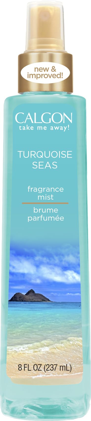 Calgon Turquoise Seas Body Mist 8-Ounce front view