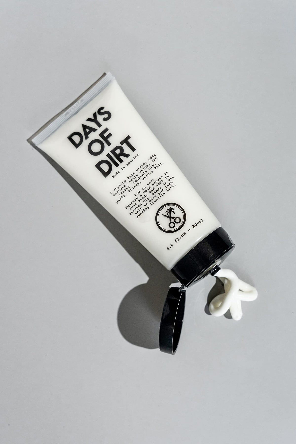 California Born Days of Dirt Hair Styling Cream texture close-up