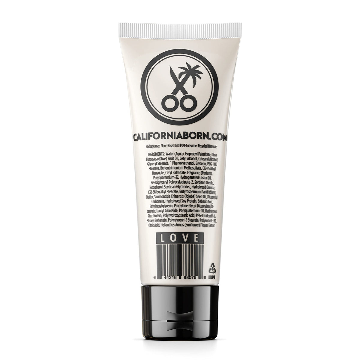 California Born Days of Dirt Hair Styling Cream tube side view