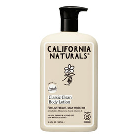 California Naturals Classic Clean Body Lotion 16.5 oz front view