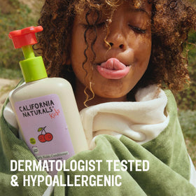 California Naturals Curly Kiddo Conditioner texture close-up