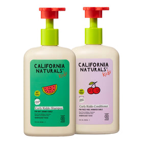 California Naturals Curly Kiddo Shampoo & Conditioner Set front view