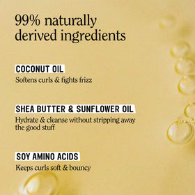 California Naturals Curly Kiddo Shampoo texture close-up