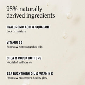 California Naturals Glow Body Lotion ingredients list