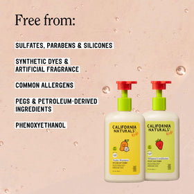 California Naturals Kids Conditioner pump top close-up