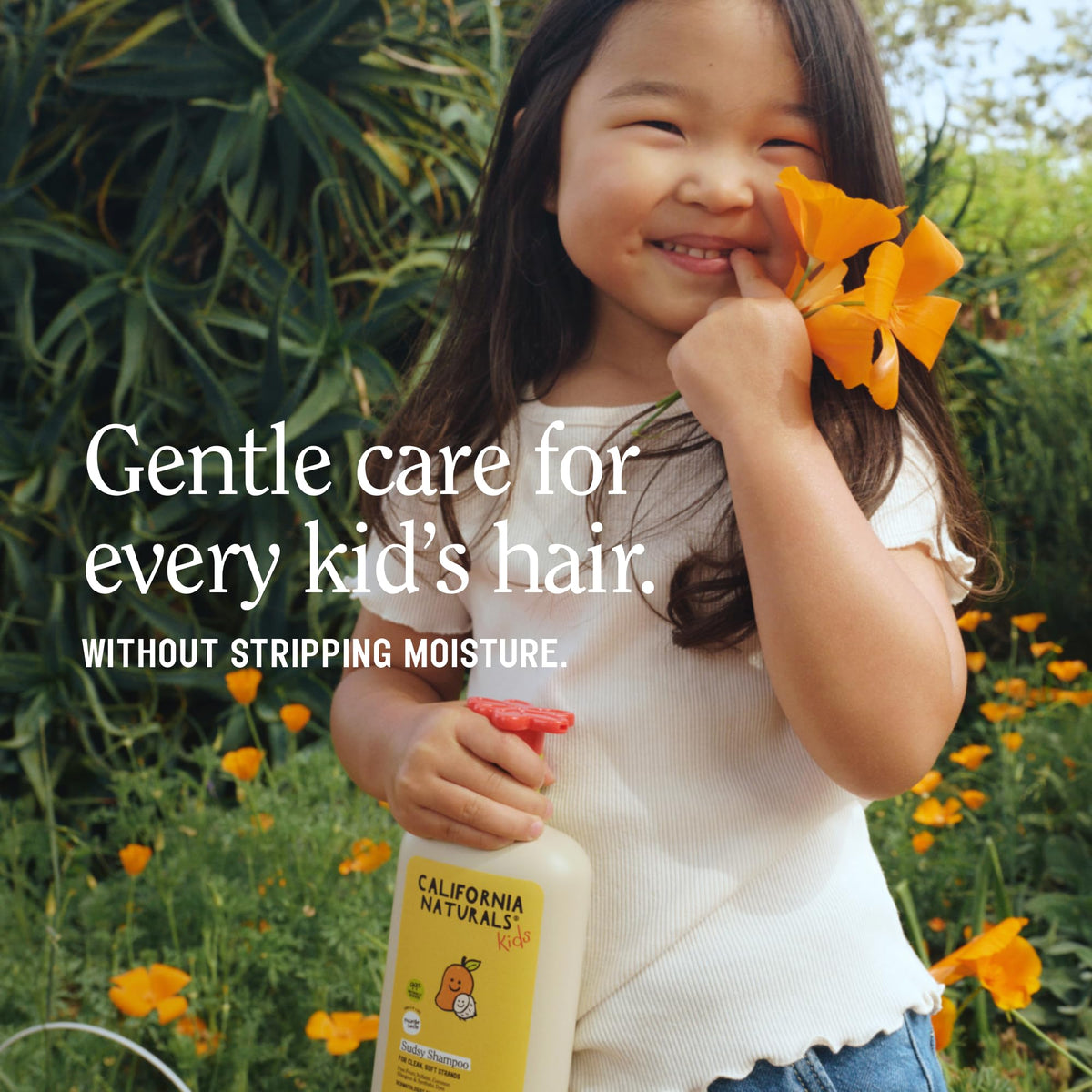 California Naturals Kids Shampoo pump top close-up