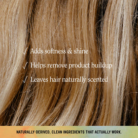 California Naturals Vanilla Bloom Shampoo bottle with ingredients