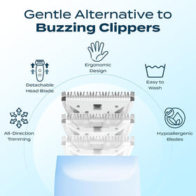 CALMING CLIPPER Step-UP Clipper packaging displayed on a table