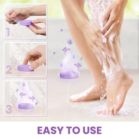 CalmNFiz Shower Steamers Peppermint scent tablet close-up