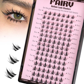 calphdiar Bottom Lash Clusters 5-7mm front view