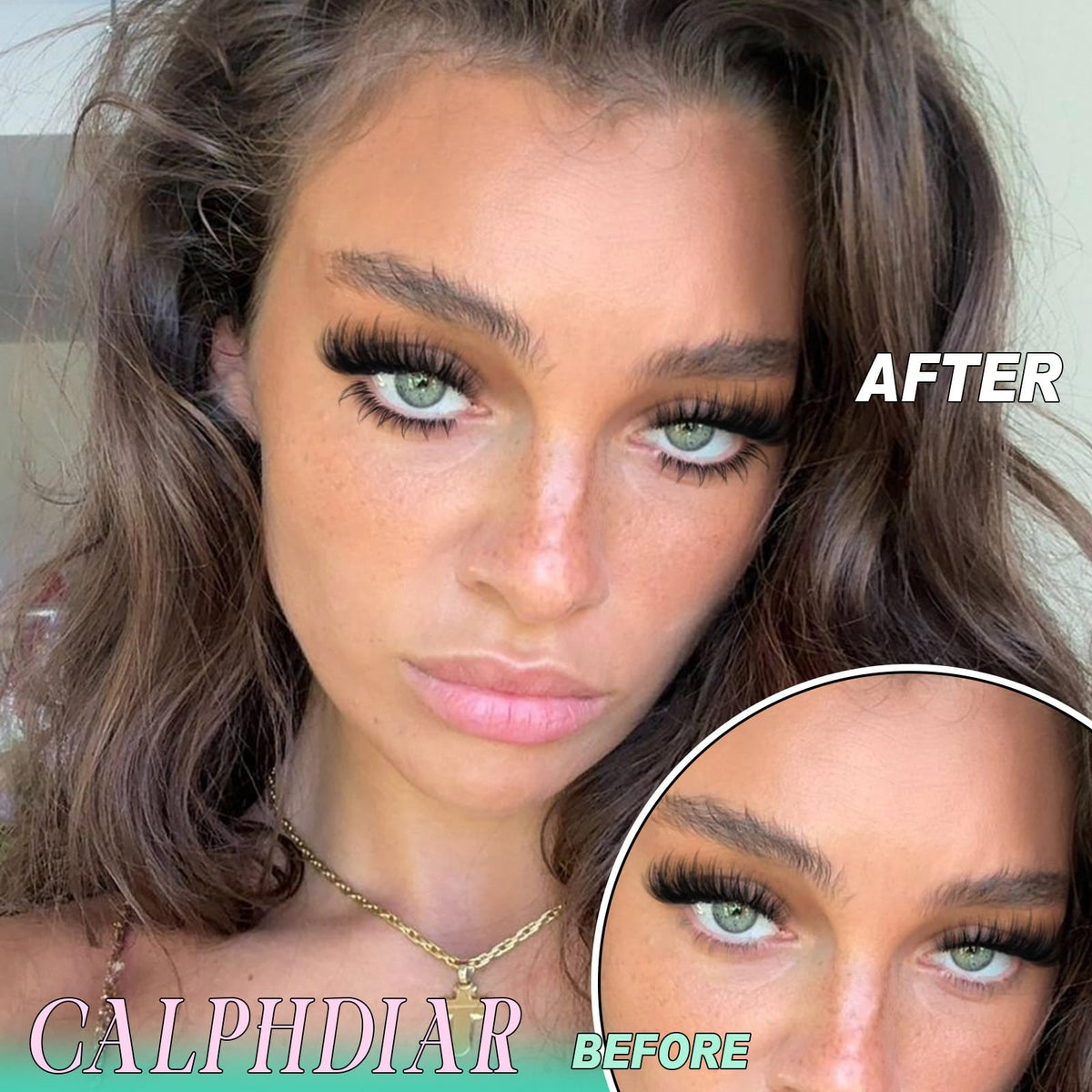 calphdiar Bottom Lash Clusters application guide