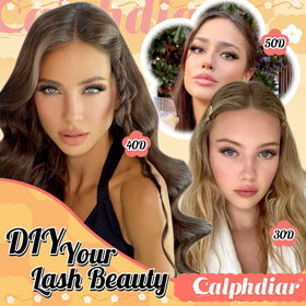 calphdiar Cat Eye Lash Clusters application demonstration