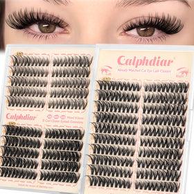 calphdiar Cat Eye Lash Clusters packaging front view