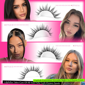calphdiar lash clusters packaging details