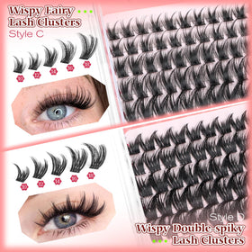 calphdiar lash clusters packaging with dimensions