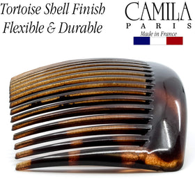 Camila Hair Side Combs displayed on a table